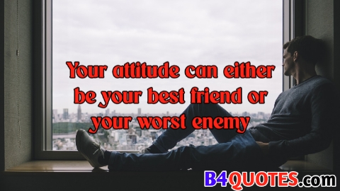 Attitude Quotes with images 